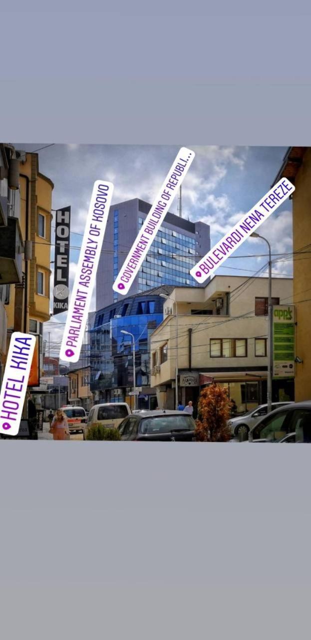 Hotel Kika Prishtinë Ngoại thất bức ảnh